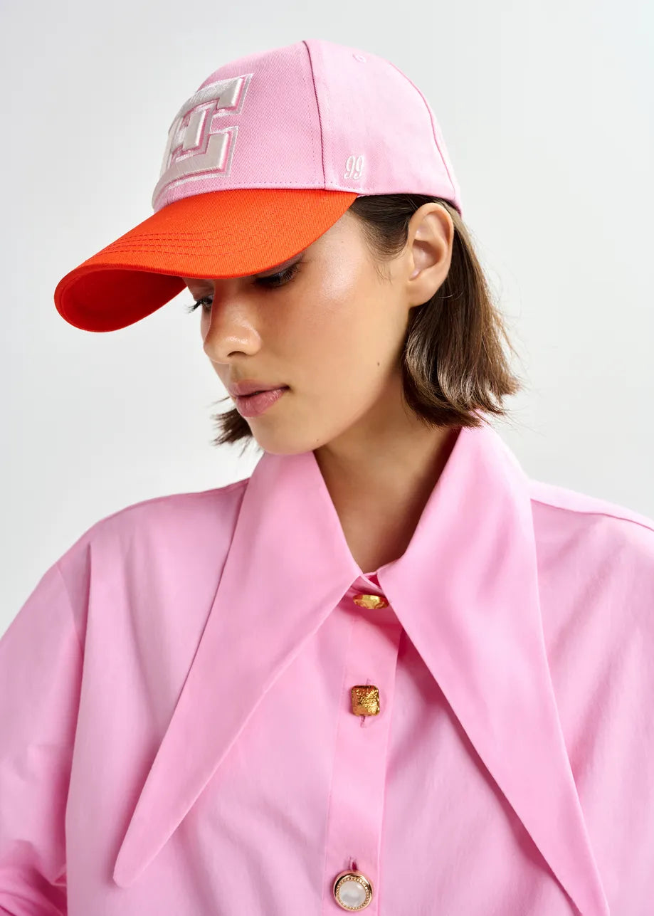 Jomato Pointy Collar Shirt - Cotton Candy
