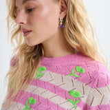 Jony Charms Earrings - Mint