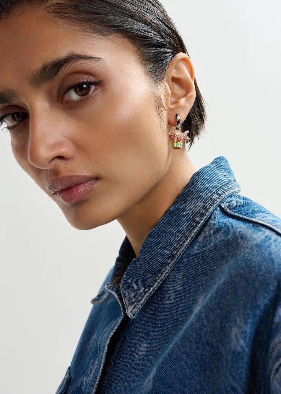 Jubby Earrings - Nile Blue