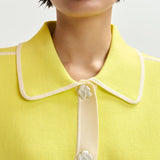 Jugly Cardigan - Lemon Squeeze