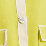 Jugly Cardigan - Lemon Squeeze