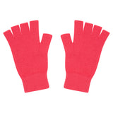 Fingerless Gloves - Neon Coral