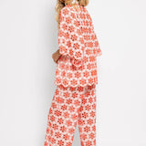 Lupy Trousers - Red Eyelet