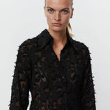 Joe Delicate Texture Dress - Black