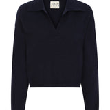 Lightweight Crop Collar - Navy