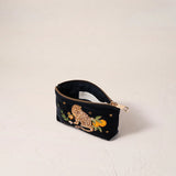 Tropical Jaguar Coin Purse - Charcoal