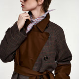 Kagu Patchwork Trenchcoat - Bear Me