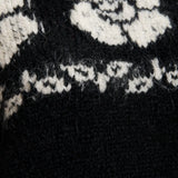 Kalendar Jacquard Jumper - Black