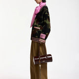 Kamoo Camouflage Cardigan - Dusty Green