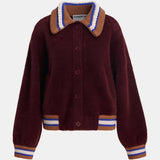 Kamore Knitted Jacket - Wine Not