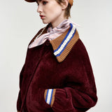 Kamore Knitted Jacket - Wine Not