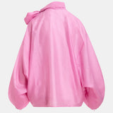 Karismatic Pussy Bow Tie Top - Millenial Pink