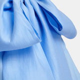Karismatic Pussy Bow Tie Top - Sky