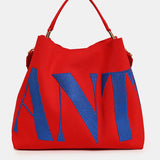 Karoll Knitted Shopper Bag - Firestarter
