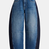 Kashba Patchwork Jeans - Midnight Wave