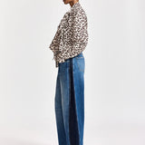 Kashba Patchwork Jeans - Midnight Wave