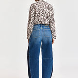 Kashba Patchwork Jeans - Midnight Wave