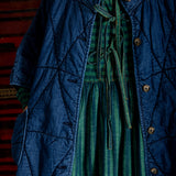 Kiki Cape Jacket - Dark Denim