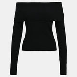 Killy Off Shoulder Jumper - Black