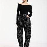 Killy Off Shoulder Jumper - Black