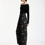 Killy Off Shoulder Jumper - Black