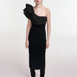 Klack Knitted Dress - Black