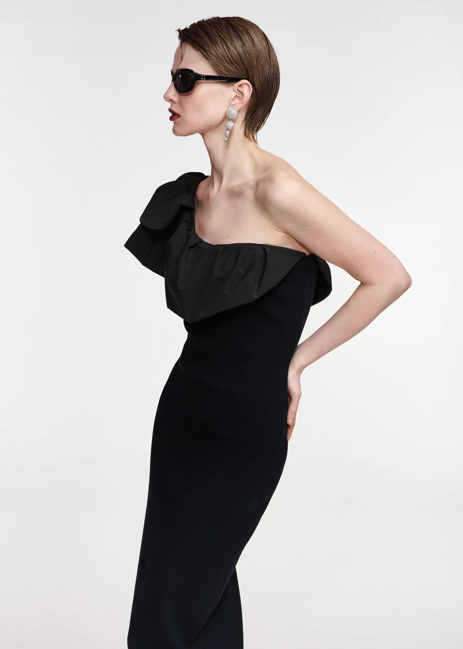 Klack Knitted Dress - Black