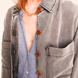 Sierra Charbon Jacket - Indigo