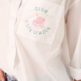 Andrea Club Shirt - White