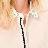 Jodie Lima Shirt - White/Green