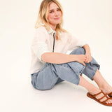 Jodie Lima Shirt - White/Green
