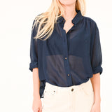 Ali Night Shirt - Blue