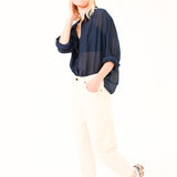 Ali Night Shirt - Blue