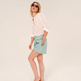 Gladis Optique Blouse - White