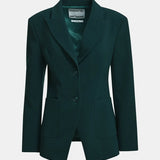 Knightly Fitted Blazer - Forest Whisper