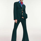 Knightly Fitted Blazer - Forest Whisper