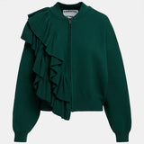 Kodi Frill Cardigan - Forest Whisper