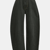 Kokos Barrel Leg Jeans - Dusty Grey