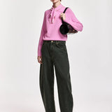 Kokos Barrel Leg Jeans - Dusty Grey