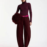 Kokos Barrel Leg Jeans - Wine Not