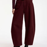 Kokos Barrel Leg Jeans - Wine Not