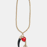 Koma Charm Necklace - Gold