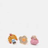 Kurls Set of Pins - Green Envy