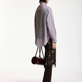 Kute Fabric Mix Shirt - Mushroom Mood