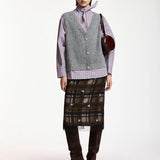 Kute Fabric Mix Shirt - Mushroom Mood