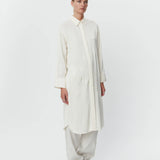 Kenza Fluid Viscose Rd Dress - Vanilla Ice