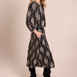 Paddle Love and Anarchy Jacket - Black