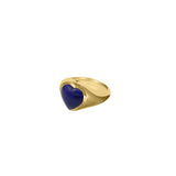 Lovers Signet Ring - Lapis