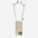 Chavi Short Phone Chain - White/Multi