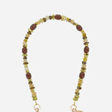 Lana Short Phone Chain - Brown